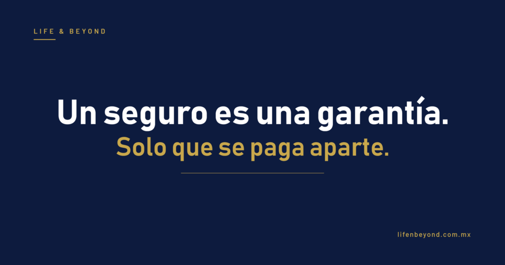 Seguro es lo mismo que una garantia